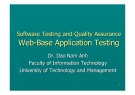 Lecture Software testing and quality assurance: Lecture 9 - TS. Đào Nam Anh