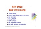 Bài giảng Lập trình mạng - Chương 1: Giới thiệu Lập trình mạng