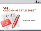 Bài giảng CSS (Cascading Style Sheet)