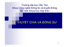 Bài giảng Lý thuyết chia và đồng dư