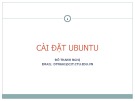 Bài giảng Cài đặt Ubuntu