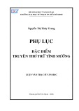 Luận văn Thạc sĩ Văn học: Đặc điểm truyện thơ trữ tình Mường