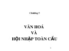 Bài giảng Văn hóa doanh nghiệp: Chương 5 - Phạm Đình Tịnh