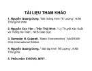 Bài giảng Kinh tế lượng (285 tr)