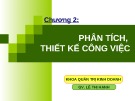 Bài giảng Quản trị nguồn nhân lực: Chương 2 - Lê Thị Hạnh