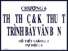 Bài giảng môn học Quản trị văn phòng: Chương 6 - TS. Nguyễn Nam Hà