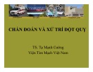 Bài giảng Chẩn đoán và xử trí đột quỵ - TS. Tạ Mạnh Cường