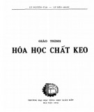 Giáo trình Hóa học chất keo: Phần 2