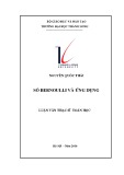 Luận văn Thạc sĩ Toán học: Số Bernoulli và ứng dụng