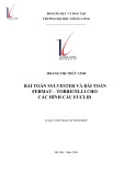 Luận văn Thạc sĩ Toán học: Bài toán Sylvester và bài toán Fermat - Torricelli cho các hình cầu Euclid