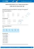 Hướng dẫn giải bài 1,2,3,4,5 trang 62 SGK Toán 1