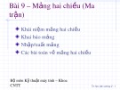 Bài giảng Tin học đại cương: Phần 2 - ThS. Phạm Thanh Bình (5)