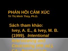 Bài giảng Tham vấn tâm lý: Phản hồi cảm xúc - Trì Thị Minh Thúy