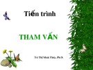 Bài giảng Tham vấn tâm lý: Tiến trình tham vấn - Trì Thị Minh Thúy