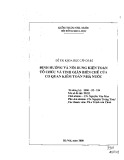 Đề tài khoa học cấp cơ sở: Định hướng và nội dung kiện toàn tổ chức và tinh giản biên chế của cơ quan Kiểm toán Nhà nước