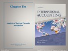 Lecture International accounting (3/e): Chapter 10 - Timothy Doupnik, Hector Perera