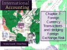 Lecture International accounting (4/e): Chapter 7 - Timothy Doupnik, Hector Perera