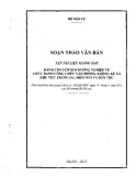 Tập tài liệu giảng dạy Soạn thảo văn bản (dành cho lớp bồi dưỡng nghiệp vụ chức danh công chức văn phòng – thống kê xã khu vực trung du, miền núi và dân tộc)