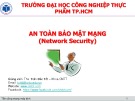 Bài giảng An toàn bảo mật mạng: Chương 2 - ThS. Trần Đắc Tốt