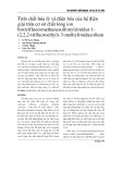 Tính chất hóa lý và điện hóa của hệ điện giải trên cơ sở chất lỏng ion bis(trifluoromethanesulfonyl)imidur 1- (2,2,2-trifluoroethyl)-3-methylimidazolium