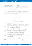 Đề thi thử THPT Quốc gia năm 2017 môn Toán - Trường THPT Yên Phong Số 2 (có đáp án)