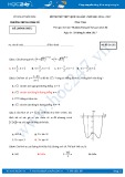 Đề thi thử THPT Quốc gia năm 2017 môn Toán lần 1 - Trường THPT Lý Thái Tổ (Mã đề 102) (có đáp án)