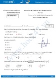 Đề thi thử THPT Quốc gia năm 2017 môn Toán lần 1 - Trường THPT Lý Thái Tổ (Mã đề 432) (có đáp án)