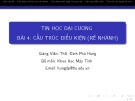 Bài giảng Tin học đại cương: Bài 4 - ThS. Đinh Phú Hùng