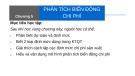 Bài giảng Kế toán tài chính - Chương 5: Phân tích biến động chi phí