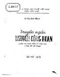 Tóm tắt nội dung Luận án Phó Tiến sĩ Văn học: Truyện ngắn Nguyễn Công Hoan