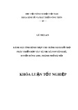 Khóa luận tốt nghiệp: Đánh giá việc thực thi chính sách phát triển hợp tác xã tại địa bàn xã Nguyên Khê, huyện Đông Anh, thành phố Hà Nội