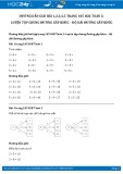 Hướng dẫn giải bài 1,2,3 trang 105 SGK Toán 2