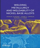  welding metallurgy and weldability of nickel-base alloys: part 1