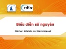 Bài giảng Kiến trúc máy tính và hợp ngữ: Chương 2 - ĐH KHTN TP.HCM