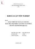 Khóa luận tốt nghiệp Kế toán: Hoàn thiện kế toán lưu chuyển hàng hóa nhập khẩu tại Công ty Cổ phần Thương mại Pharmatek USA