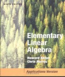  elementary linear algebra (9th edition): part 2