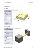 Lệnh Extruded Boss/Bass - Solidworks