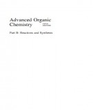  advanced organic chemistry (part a: reactions and synthesis - 5th edition): part 1