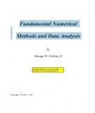  fundamental numerical methods and data analysis: part 1