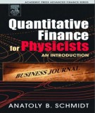  quantitative finance for physicists an introduction: part 1