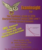  the candidates guide to chartered financial analyst 2006 - lever 1: learning outcome statements (part 2)