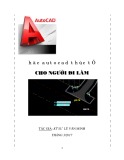 Autocad thực tế cho người đi làm - Kỹ sư Lê Văn Minh