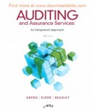  auditing and assurance services (14th edition): part 2