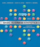  basic business statistics - concepts and applications (12th edition): part 1
