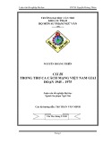 Luận văn tốt nghiệp Đại học: Cái bi trong thơ ca cách mạng Việt Nam giai đoạn 1945-1975