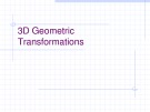 Lecture Autodesk inventor: 3D geometric transformations