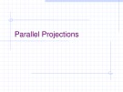 Lecture Autodesk inventor: Parallel projection