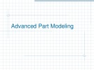 Lecture Autodesk inventor: Advanced part modeling