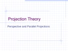 Lecture Autodesk inventor: Projection theory - Perspective and parallel projections