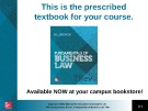 Lecture Fundamentals of business law (7/e): Chapter 17 - M.L Barron